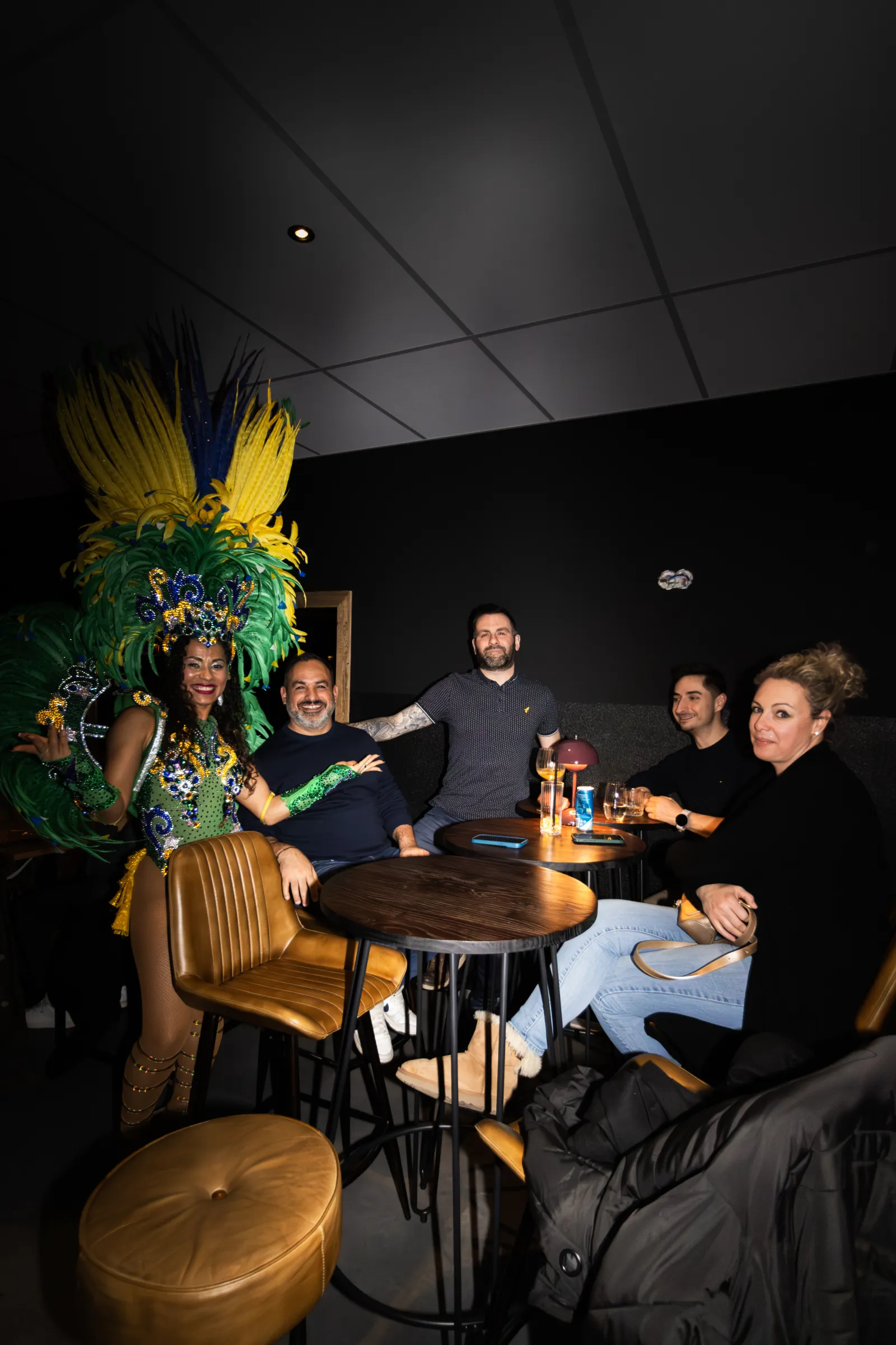 Photo inauguration Favela Bar