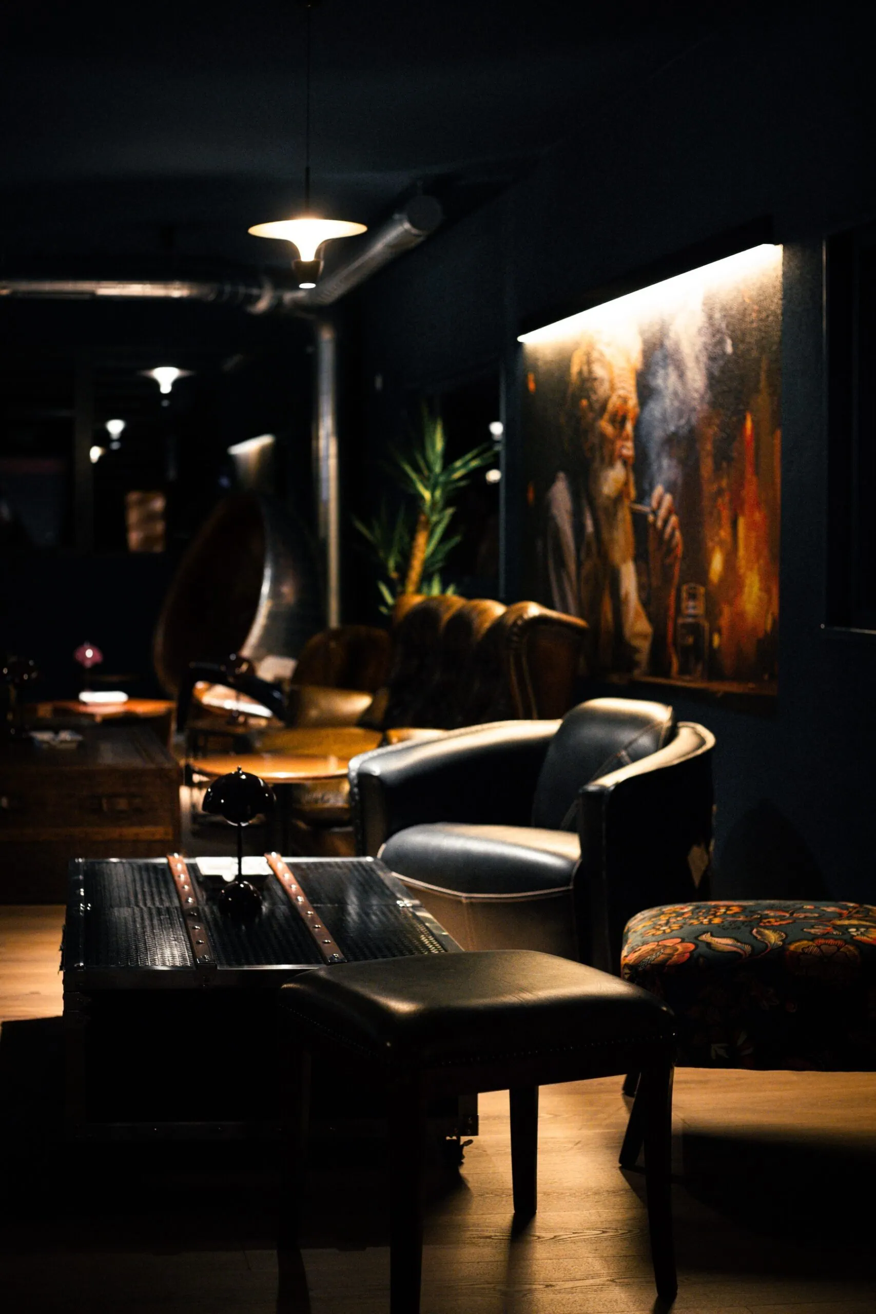 Le Cigar Lounge, salon intimiste de Favela Bar